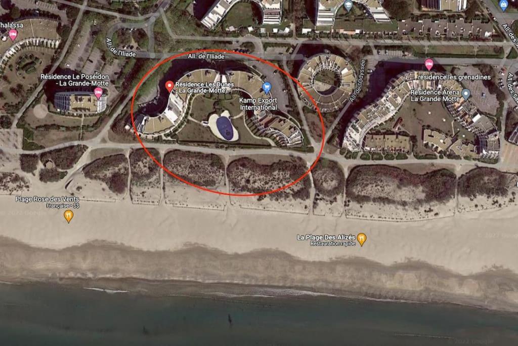 *Les Dunes, 50 M Des Plages, Clim, Netflix,4 Pers* La Grande-Motte Kültér fotó